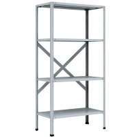 Стеллаж складской МС-900 3000x1000x500 (4 полки - нагрузка 200 кг)