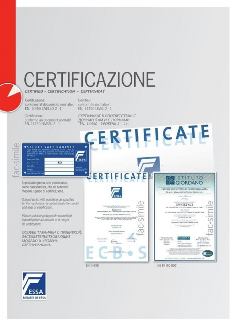 Взломостойкий сейф Metalk Panda 1726540 ATL Comb.+Key