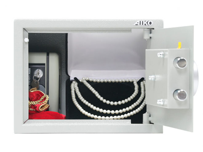 Маленький мебельный сейф AIKO T 23 EL