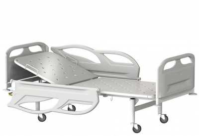 Кровать общебольничная с регулировкой подголовника на пневмопружинах МСК-4101